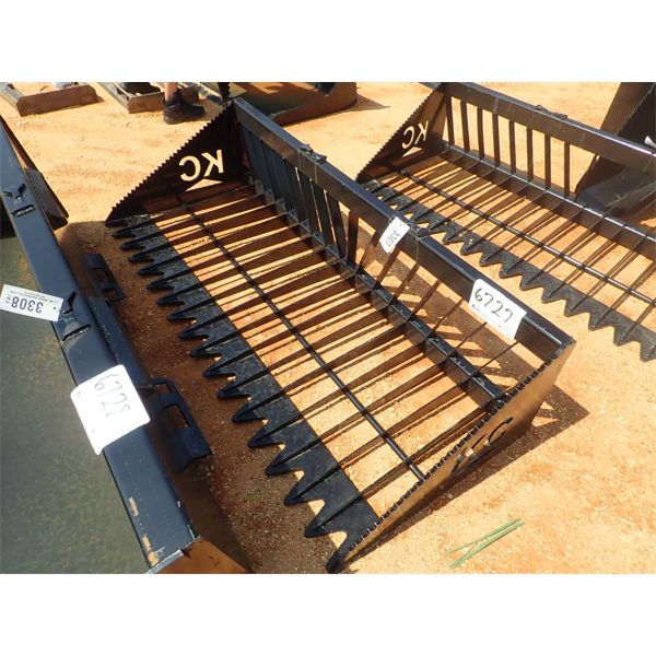 SKELETON BUCKET HIGH SIDES, 76"W, FITS SKID STEER LOADER (B5)