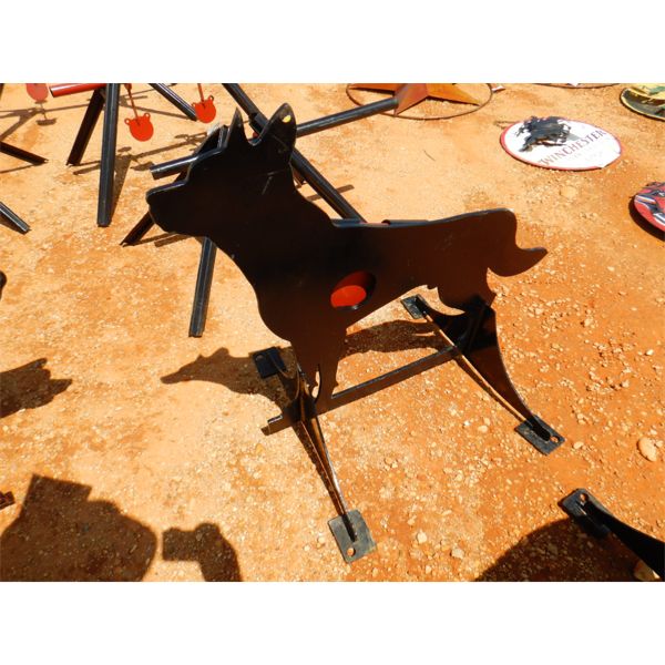 STEEL COYOTE SHOOTING TARGET W/HEAT FLAPPER (C6)