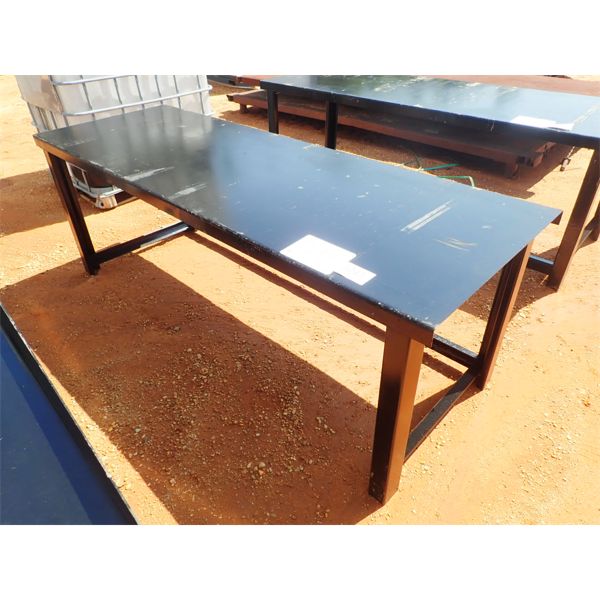 30" X 90" STEEL WORK BENCH (B7)