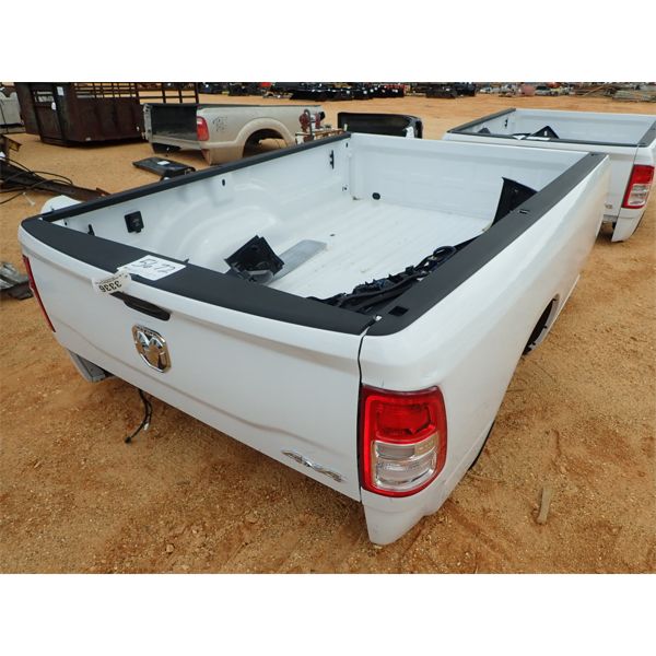 2021 DODGE TRUCK 3/4 TON TRUCK BED, INCLUDES REAR BUMPER, RECEIVER HITCH, 4X4