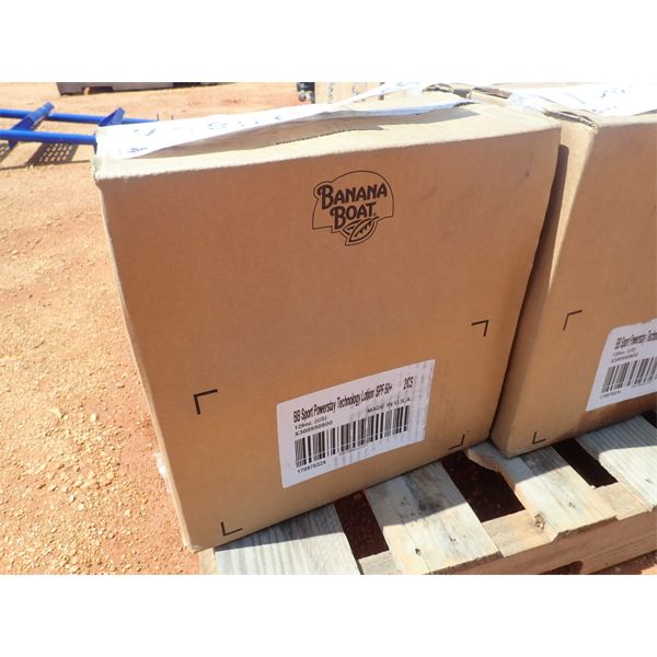 (2) GAL BANANA BOAT SPORT SUNSCREEN LOTION, 50+ PROTECTION (B-9)