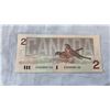 Image 3 : 4 CANADIAN BILLS - TWO 2 DOLLAR 1986, TWO 1 DOLLAR 1973