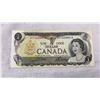 Image 8 : 4 CANADIAN BILLS - TWO 2 DOLLAR 1986, TWO 1 DOLLAR 1973