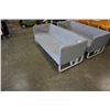 Image 2 : Ikeas 5.5ft metal base bench