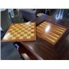 Image 4 : ALEXANDER JULIAN HOME COLOUR CLAW FOOT DINING TABLE WITH CENTER GAME BOARD PIECE