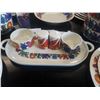 Image 3 : VILLEROY AND BOCH PORCELAIN DISH SET - BIRD DESIGN