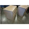 Image 2 : PAIR OF 2 DRAWER NIGHTSTANDS
