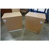 Image 4 : PAIR OF 2 DRAWER NIGHTSTANDS