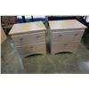 Image 9 : PAIR OF 2 DRAWER NIGHTSTANDS