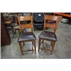 Image 1 : PAIR OF MODERN BAR STOOLS