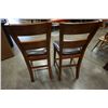 Image 7 : PAIR OF MODERN BAR STOOLS