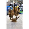 Image 2 : CARVED HORN MODEL SHIP