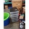 Image 3 : 2 LARGE TUBS WITH ORGANIZER