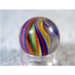 BB Marbles: Left-twist Ribbon Swirl 21/32"