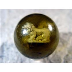 BB Marbles: 2 Lion California Sulphide