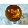 Image 1 : BB Marbles: Cat Sulphide in Brown Glass
