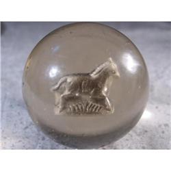 BB Marbles: Horse Sulphide 2-1/4" 8.9