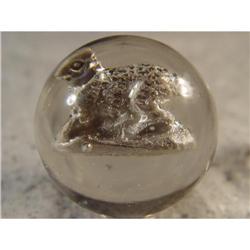 BB Marbles: Rabbit Sulphide 1-7/16 Polished