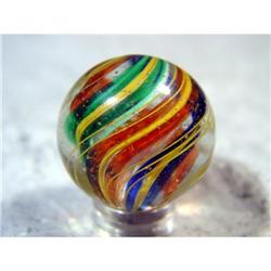 BB Marbles: Divided Core Swirl 1-1/8" Buff