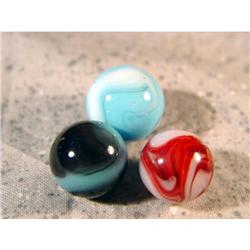 BB Marbles: 3 Akros, Corkscrews & Oxbloods
