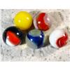 Image 1 : BB Marbles: 5 Akro Marbles