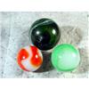 Image 1 : BB Marbles: 2Akro Corkscrews, 1 Slag