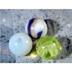 BB Marbles: 3 Akro Marbles