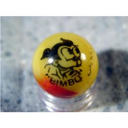 BB Marbles: Peltier Comic Bimbo 21/32" 9.9