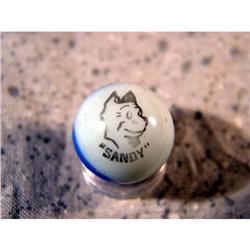 BB Marbles: Peltier Comic Sandy 21/32" 9.8