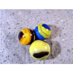 BB Marbles: 3 Marble King Marbles