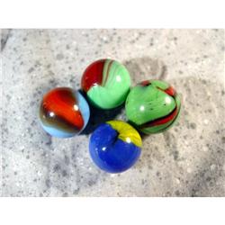 BB Marbles: 4 Assorted Machine Mades