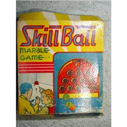 BB Marbles: Marx Skill-Ball in Box