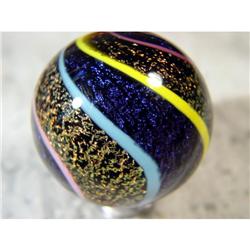 BB Marbles: Eddie Seese Banded Dichroic