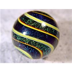 BB Marbles: Eddie Seese Banded Dichroic