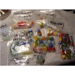 BB Marbles: 93 Assorted Machine Mades