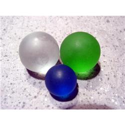 BB Marbles: Vitro Frosted Clearies