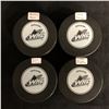 Image 2 : (4X) VANCOUVER GIANTS AUTOGRAPHED PUCKS (BLUM, FRANSON, VINCOUR & FISTRIC)