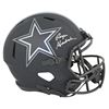 Image 1 : Cowboys Roger Staubach Signed Eclipse Full Size Speed Rep Helmet Beckett COA