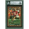 Image 1 : 49ers Joe Montana Signed 2000 Topps Hall Of Fame Class 