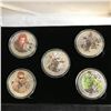 Image 2 : MARVEL AVENGERS GOLD PLATED COLLECTORS 5 COIN SET