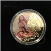 Image 2 : MARILYN MONROE GOLD PLATED COLLECTORS COIN