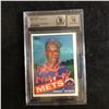 Image 1 : DWIGHT GOODEN SIGNED NEW YORK METS 1985 TOPPS ROOKIE CARD #620 W84 NL ROY (BECKETT/AUTO 10)