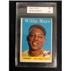 Image 1 : 1958 TOPPS #5 WILLIE MAYS (KSA 7)