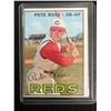 Image 1 : 1967 Topps #430 Pete Rose Cincinnati Reds