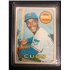 Image 1 : 1969 Topps Baseball #20 Ernie Banks
