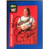 Image 1 : WWF WRESTLING HALL OF FAME "ROWDY RODDY PIPER" SIGNED CARD