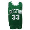 Image 2 : LARRY BIRD SIGNED CELTICS PRO STYLE JERSEY (BECKETT & LARRY BIRD HOLO)