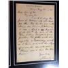 Image 2 : ABE LINCOLN SIGNED FACSIMILE LETTER DISPLAY