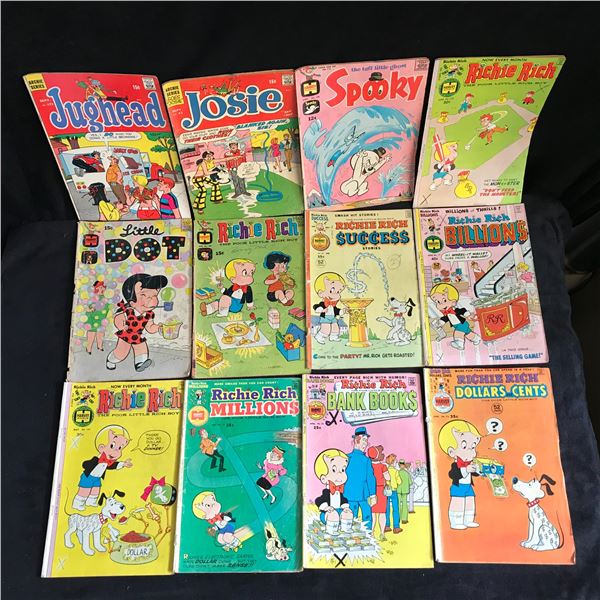 VINTAGE HARVEY COMICS BOOK LOT