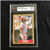 Image 1 : 1987 TOPPS #648 BARRY LARKIN  Rookie Card (8.5 NMM+)